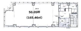 Nan-o Bldg. 新虎 8階 間取り図