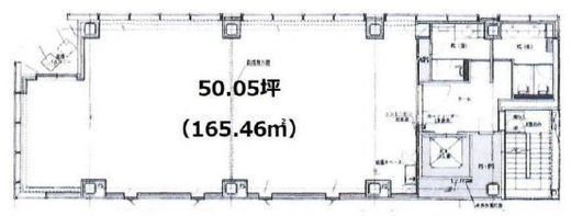 Nan-o Bldg. 新虎 7階 間取り図