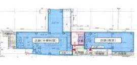 相鉄フレッサイン新橋烏森口(店舗) 2階A 間取り図
