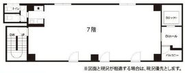 小木曽ビル(末広町) 7階 間取り図