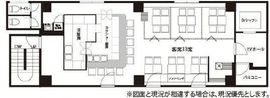 リビエラ南青山ビルA館 1階C 間取り図