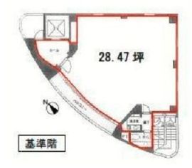 陽光日本橋馬喰町ビル 10階 間取り図