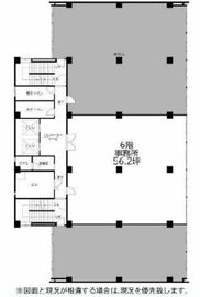 自動車会館ビル 6階 間取り図