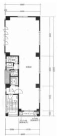 芝アビタシオンビル 8階 間取り図