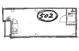 誠心ビル 502 間取り図