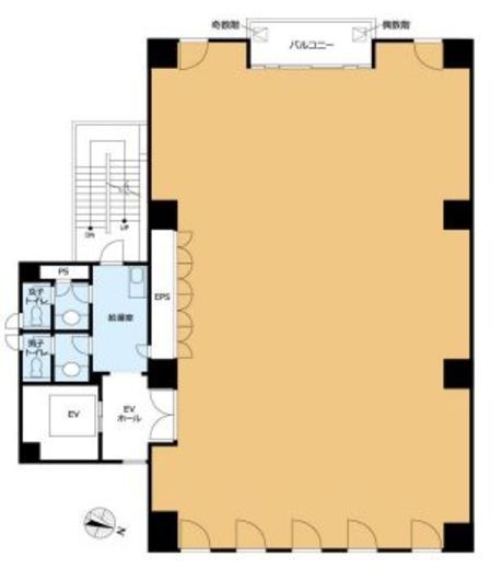 VORT麻布イースト 2階 間取り図