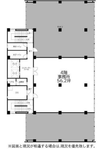 自動車会館ビル 4階 間取り図