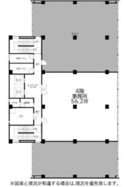 自動車会館ビル 4階 間取り図
