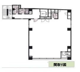 銀座新六洲ビル 2階 間取り図