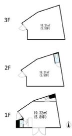 代々木上原店舗 1棟 間取り図