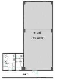 白金三五ビル 301 間取り図