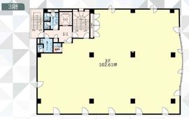 岩本町寿共同ビル 3階 間取り図
