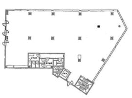 一番町中央ビル 2階 間取り図