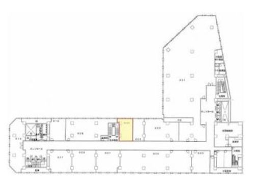 新橋駅前ビル1号館 606 間取り図