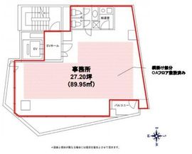 パレスサイド千代田 6階 間取り図