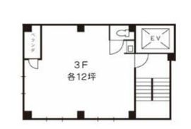 飯泉ビル 3階 間取り図