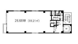 梅崎ビル 5階 間取り図