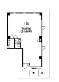 S.Hビル(店舗・事務所) 101 間取り図