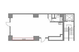 長谷川ビル 1階 間取り図