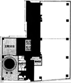 アクサ小伝馬町ビル 1階 間取り図