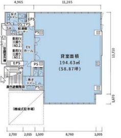 CYK神田岩本町 2階 間取り図