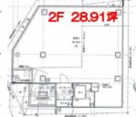 (仮称)大森北新築ビル 2階 間取り図