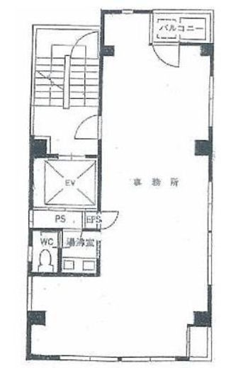 NNビル 1階 間取り図