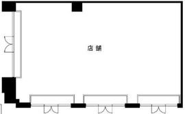 飯田橋プラーノモール T204区画 間取り図