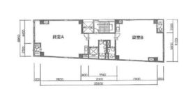 清水ビル(半蔵門) 3階A 間取り図