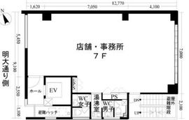 タニグチビル 7階 間取り図