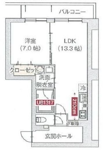 SK北参道ハイム(SOHO) 101 間取り図