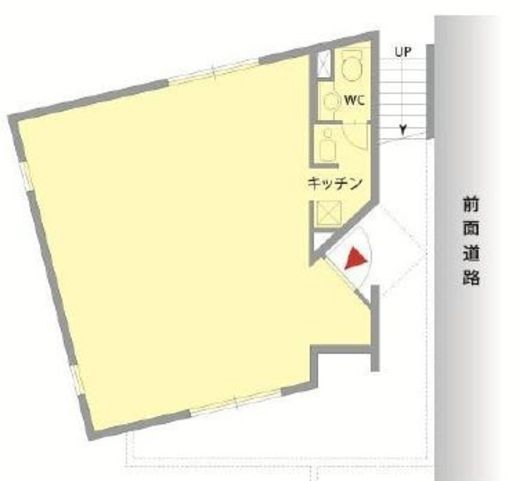 木島ANNEX 1階 間取り図