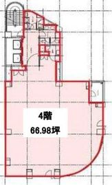 神南ビル 4階 間取り図