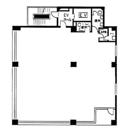 神田錦町乾ビル 4階 間取り図