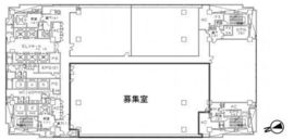 大手町野村ビル 16階 間取り図