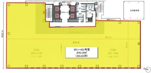 日本橋小網町スクエアビル 3階 間取り図