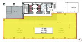 日本橋小網町スクエアビル 2階 間取り図