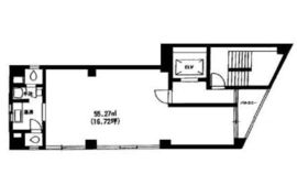 都築ビル 8階 間取り図