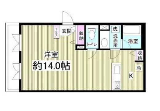 コートヤード南青山(SOHO) 1階 間取り図