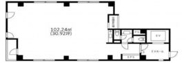新橋MMビル 9階 間取り図