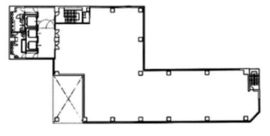 RBM築地ビル 2階 間取り図