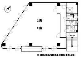 A・I・Kビル 2階 間取り図