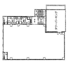 Flos蒲田 3階 間取り図