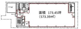 上野トーセイビル 10階 間取り図