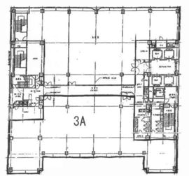 日新ビル 3階A 間取り図