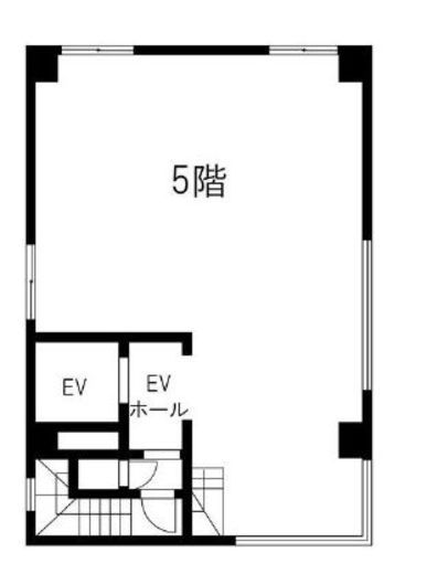 篠原ビル 4階 間取り図
