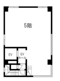 篠原ビル 4階 間取り図