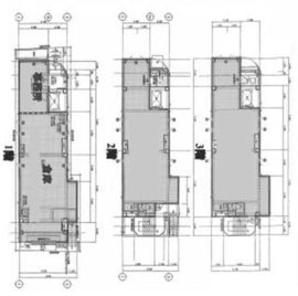 セイワクレストビル 1-3階 間取り図
