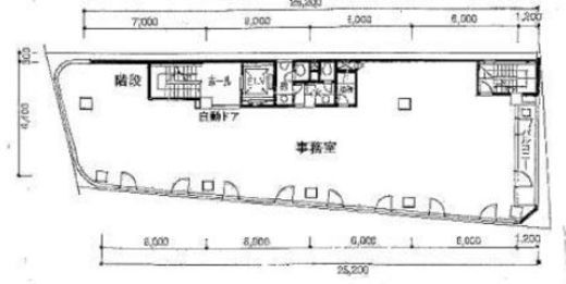 ユーマックスビル 3階 間取り図