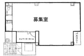 ACN新宿ウエストビルディング 2階 間取り図